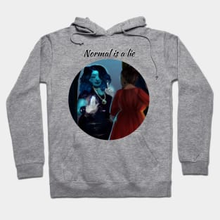 Normal is a Lie - Who Do You See Hoodie
